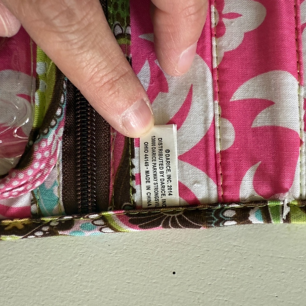 Multicolor Paisley Women's travel jewelry case - Picture 8 of 9